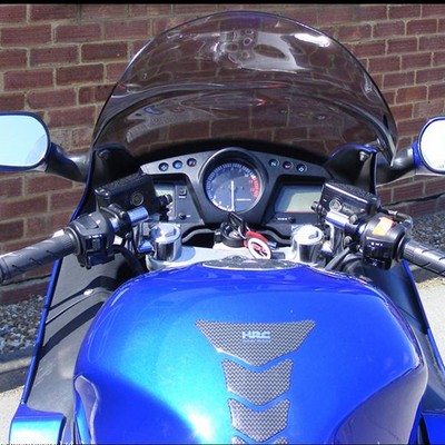 Cupula PowerBronze Flip Up moto Honda CBR1100XX Â· 3