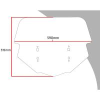 Cúpula Touring 515mm Honda GL1800 Goldwing y Tour 2018+ Â· 4