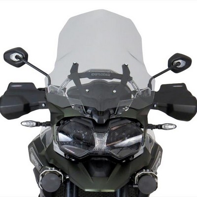 Cupula PowerBronze Flip Up moto Triumph Tiger 1200-XC 16- Â· 2