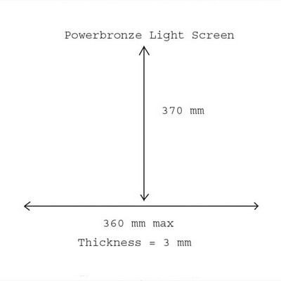 Cupula Light Kawasaki Z750 07-11 39 cm Powerbronze Â· 3