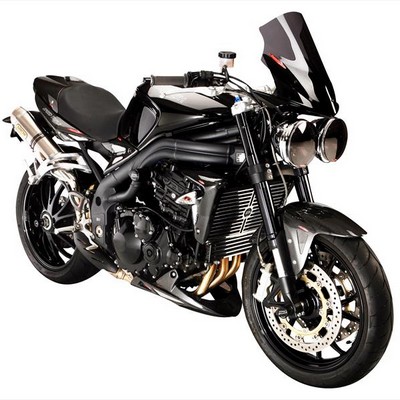 Cupula PowerBronze Light moto Triumph Speed Triple 08-10 370mm Â· 2