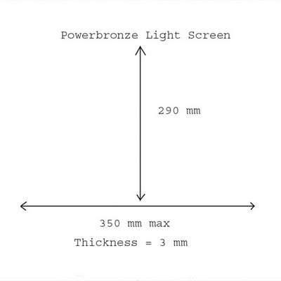 Cupula PowerBronze Light moto Bmw R1200R 06-14 Â· 4
