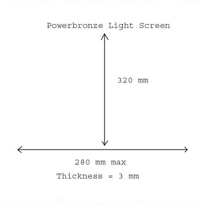 Cupula PowerBronze Light moto Kawasaki Z800 2013- Â· 4