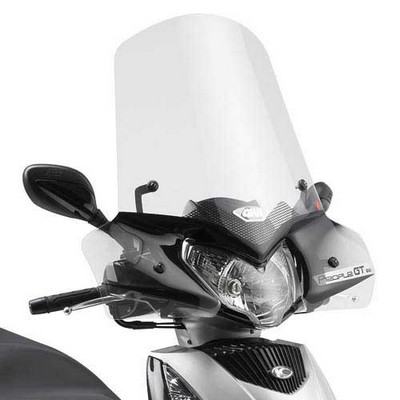 Parabrisas transparente Givi moto Kymco People GTi 125-200-300 10-20