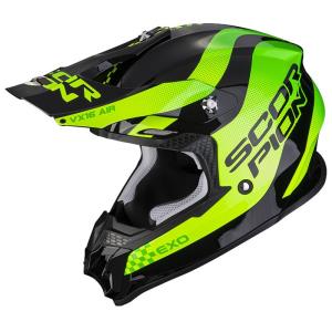 Casco VX-16 Air Soul negro-verde Scorpion