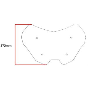 Cupula adventure Powerbronze BMW R1200RS-R1250RS Â· 2