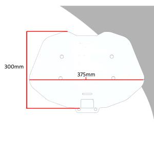 Cupula corta Suzuki vstrom 1050 2020+ Â· 3