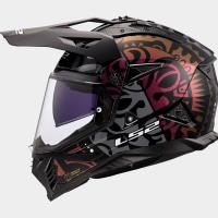 Casco LS2 Pioneer II RANGI Negro