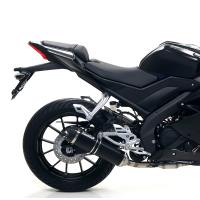 Silencioso Street Thunder aluminio Dark tapa en carbono Arrow Yamaha YZFR-MT 125 OC