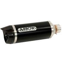 Silencioso Street Thunder aluminio Dark tapa en carbono Arrow Yamaha YZFR-MT 125 OC Â· 2