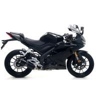 Silencioso Street Thunder aluminio Dark tapa en carbono Arrow Yamaha YZFR-MT 125 OC Â· 3