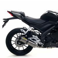 Silencioso Street Thunder en titanio Arrow Yamaha YZFR-MT 125 OC