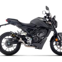 Escape completo Thunder Negro Honda CB125R 24+