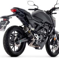 Escape completo Thunder Negro Honda CB125R 24+ Â· 2