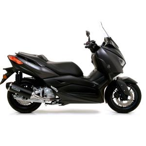 Escape URBAN aluminio DARK Yamaha XMax 125 18-20 Homologado OC Â· 2
