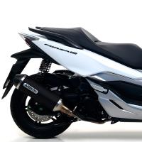 Escape Honda Forza 300 18- aluminio negro Arrow OC