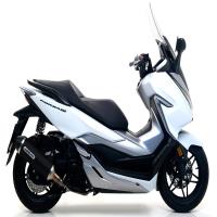 Escape Honda Forza 300 18- aluminio negro Arrow OC Â· 2