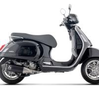 Escape Urban negro tapa carbono Piaggio Vespa GTS 310 25+