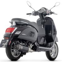 Escape Urban negro tapa carbono Piaggio Vespa GTS 310 25+ Â· 2