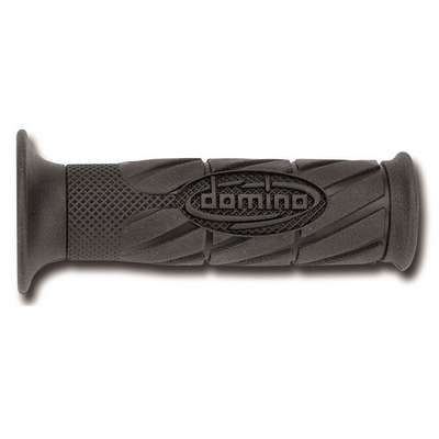 puños moto domino scooter con logo negros