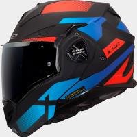 Casco LS2 Advant X NOVA Negro Mate Rojo Azul