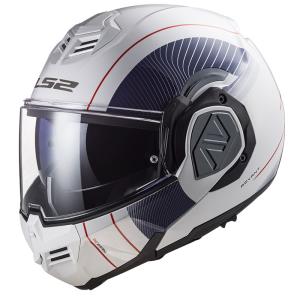 Casco LS2 Advant Cooper blanco-azul