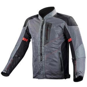 Chaqueta moto LS2 Alba gris oscuro
