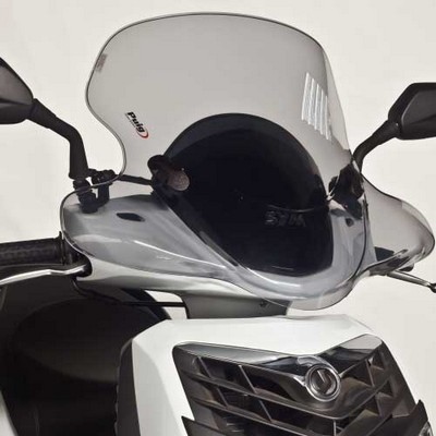 Parabrisas Puig para Scooter City Touring moto Sym Hd 200i Evo 08-14