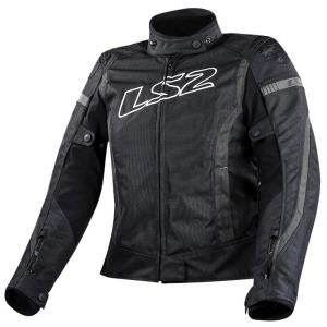Chaqueta moto mujer LS2 Gate negro