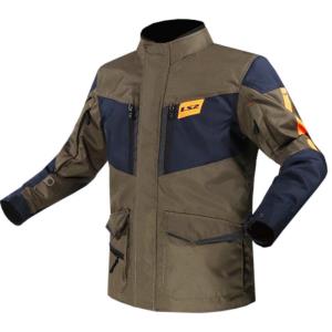 Chaqueta moto hombre LS2 Metropolis Evo Verde-Azul 4XL