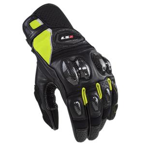 Guantes moto verano Spark II negro-fluor