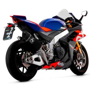 Escape Pista titanio negro Aprilia Tuono V4 / RSV4 1100 Factory 21- Â· 2