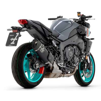 Escape Pista titanio negro Yamaha MT10 22-