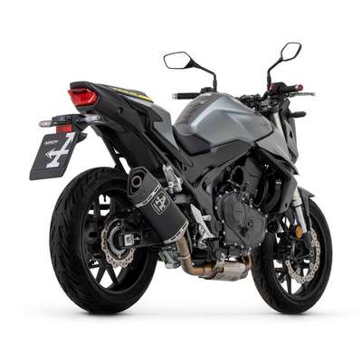 Escape Pista titanio negro Honda CB750 Hornet 23-