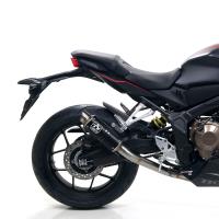 Escape moto GP2 Arrow negro Honda CBR650R-CB650R OC