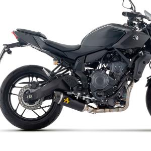 Escape completo Thunder Negro Racing Yamaha MT07 25+