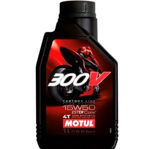 Aceite Motul 300V 15w50 4T 1 litros Factory Line Road Racing