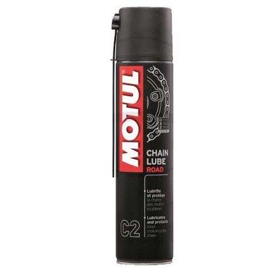 Engrase cadena de moto transparente 400ml en espray de Motul C2