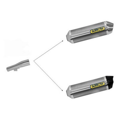 Colector acero Arrow Honda NC 700S/X - 750 - Integra 700 - 750 Â· 2