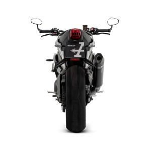 Escape Veloce negro Triumph Street Triple 765 20-22 Â· 2