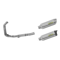 Colector alto homologado Arrow YAMAHA MT07 14-,Tracer 700 16-20 Â· 2