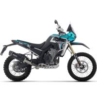 Escape negro Arrow Indy Race Kove 800X Pro-Rally 24- tapa carbono Â· 3
