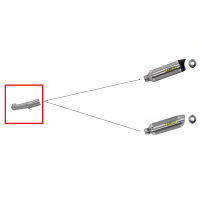 Conector colector acero Arrow KTM Duke 125-390 17-20 Â· 2