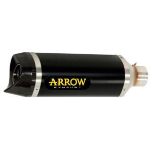 Escape aluminio negro y carbono Arrow YAMAHA YZF 600 R6 06-