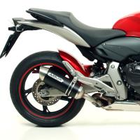 Escape aluminio negro Arrow Thunder Honda CB600F 07-13/CBR600F 11-13