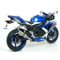 Escape Arrow de aluminio para Suzuki GSXR600-750 2008-10 OC Â· 2