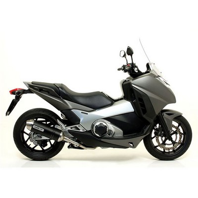 Escape aluminio negro fondo carbono Arrow Honda 700- 750 - NC 700 - 750 OC Â· 2
