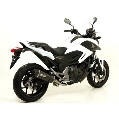 Escape aluminio negro fondo carbono Arrow Honda 700- 750 - NC 700 - 750 OC Â· 3