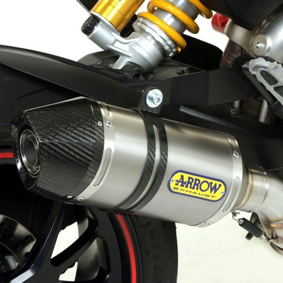 Escape de aluminio Arrow Race Tech Ducati Hypermotard / Hyperstarda 13-18 OC