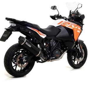 Escape aluminio negro KTM 1050-1090-1190 Adventure 13- y 1290 Super Adventure 15- Â· 2